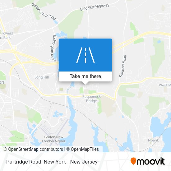 Mapa de Partridge Road