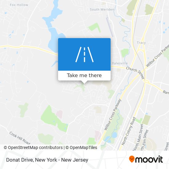 Mapa de Donat Drive