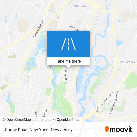 Mapa de Carew Road