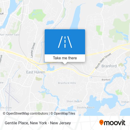 Mapa de Gentile Place