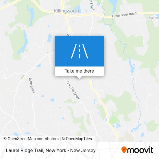 Mapa de Laurel Ridge Trail