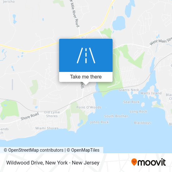 Mapa de Wildwood Drive