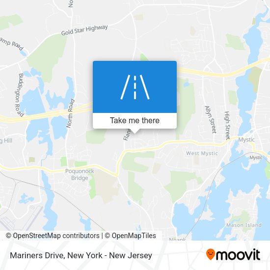 Mapa de Mariners Drive