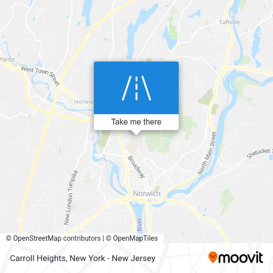 Carroll Heights map