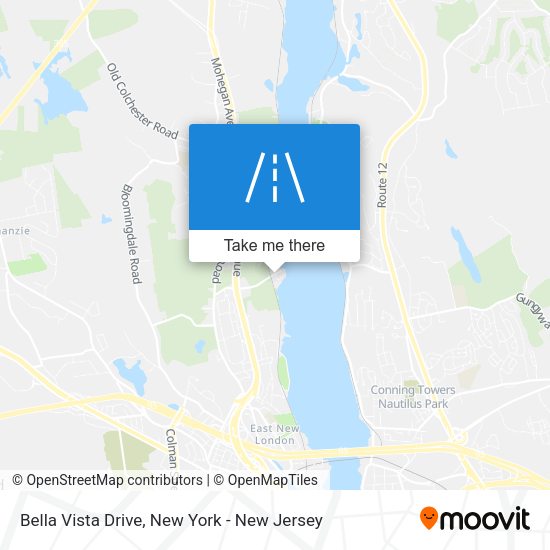Mapa de Bella Vista Drive
