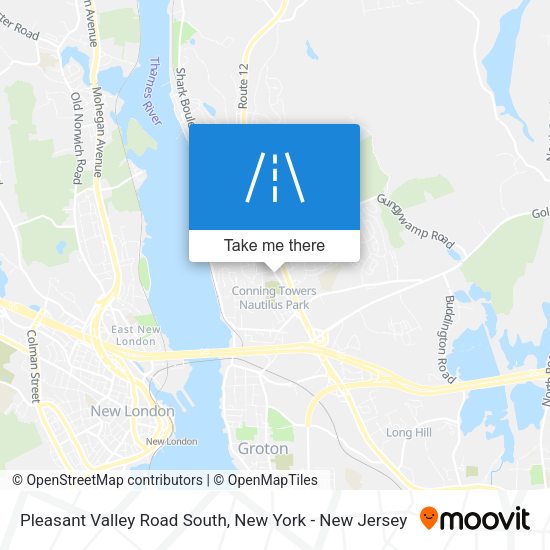 Pleasant Valley Road South map