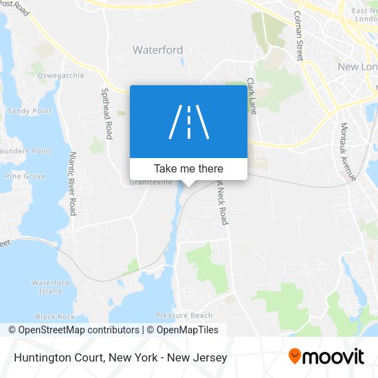 Mapa de Huntington Court