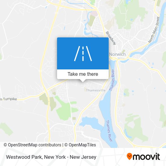 Mapa de Westwood Park