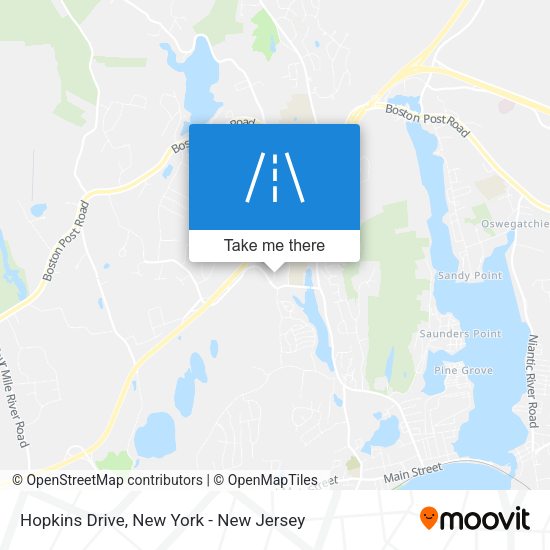 Mapa de Hopkins Drive