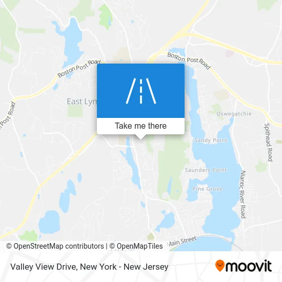 Valley View Drive map