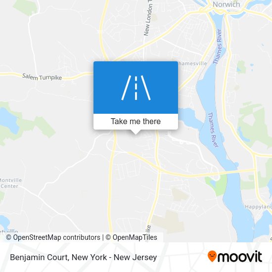Mapa de Benjamin Court