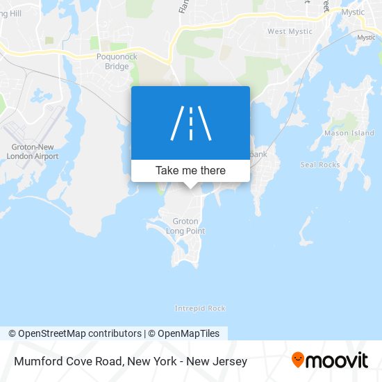 Mapa de Mumford Cove Road