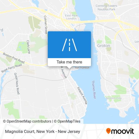 Mapa de Magnolia Court