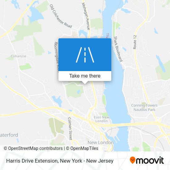Mapa de Harris Drive Extension