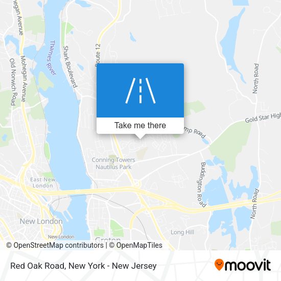 Mapa de Red Oak Road