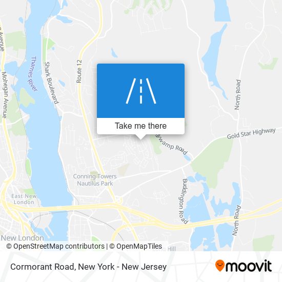 Mapa de Cormorant Road