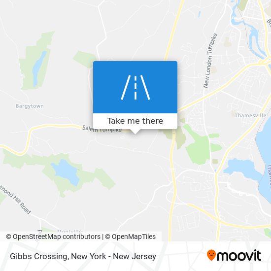 Gibbs Crossing map