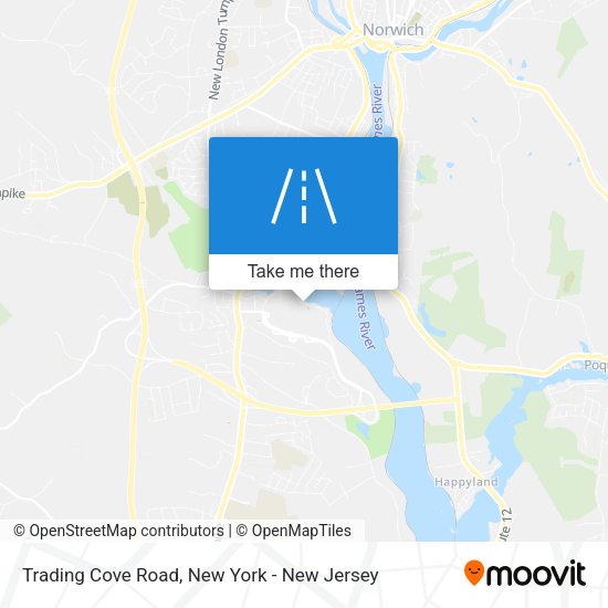 Mapa de Trading Cove Road