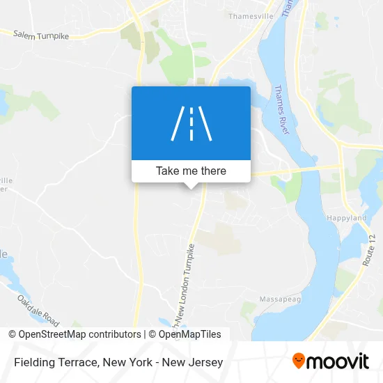 Fielding Terrace map