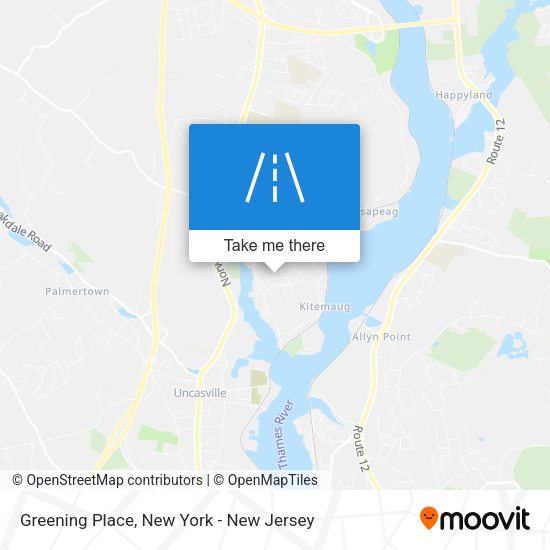 Mapa de Greening Place