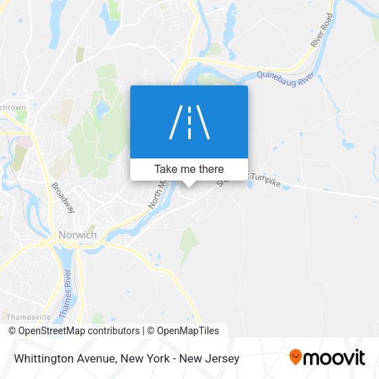 Mapa de Whittington Avenue