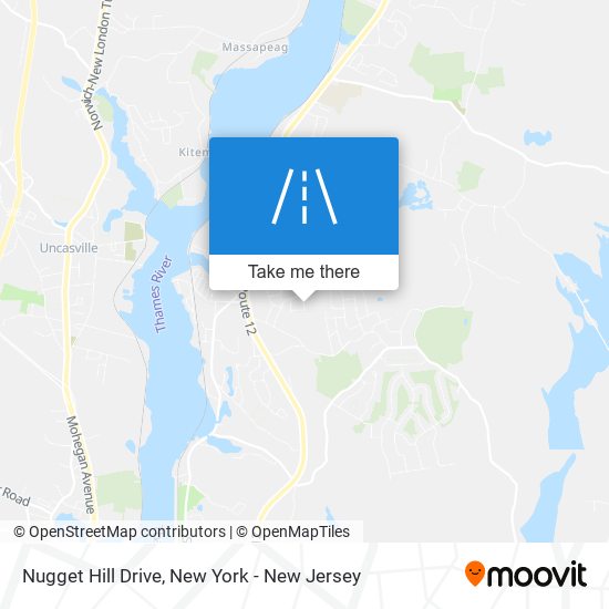 Mapa de Nugget Hill Drive