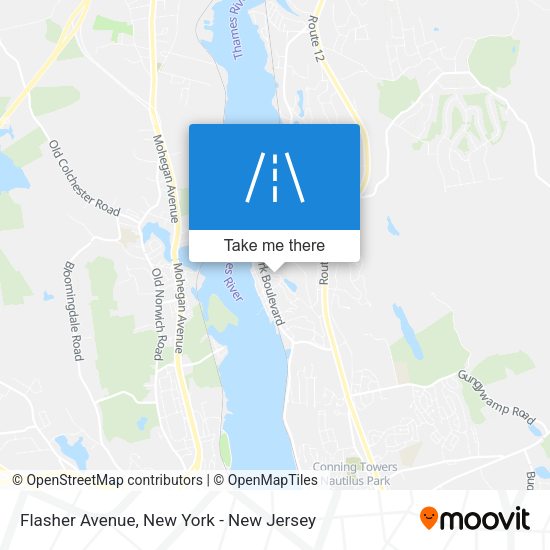 Mapa de Flasher Avenue