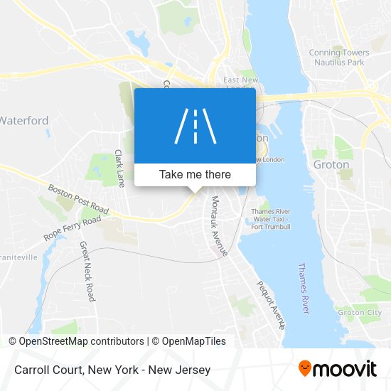 Mapa de Carroll Court
