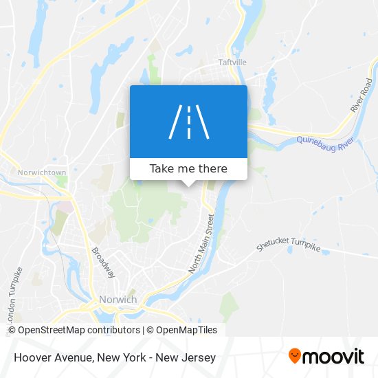 Mapa de Hoover Avenue