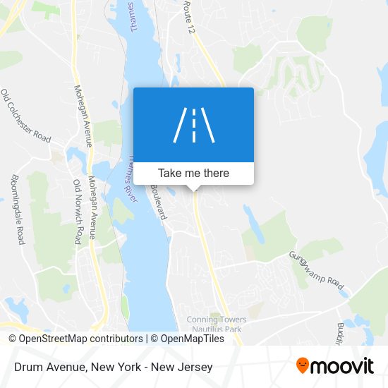 Mapa de Drum Avenue