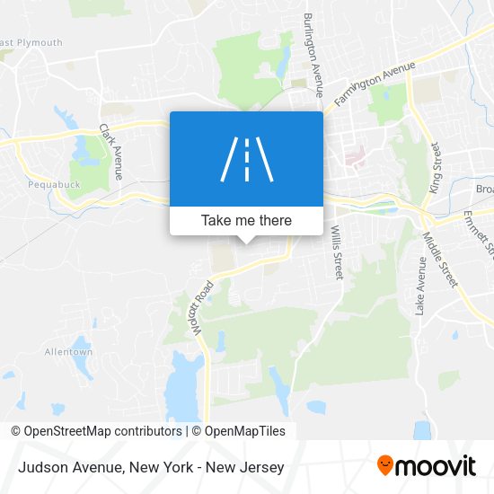 Mapa de Judson Avenue