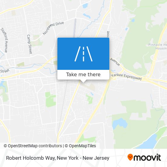 Robert Holcomb Way map