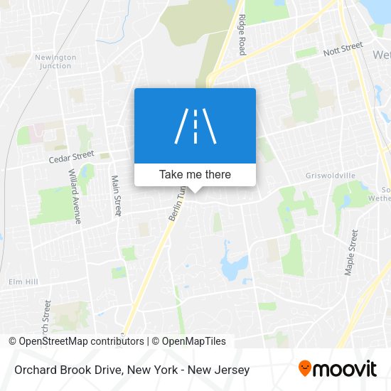 Orchard Brook Drive map