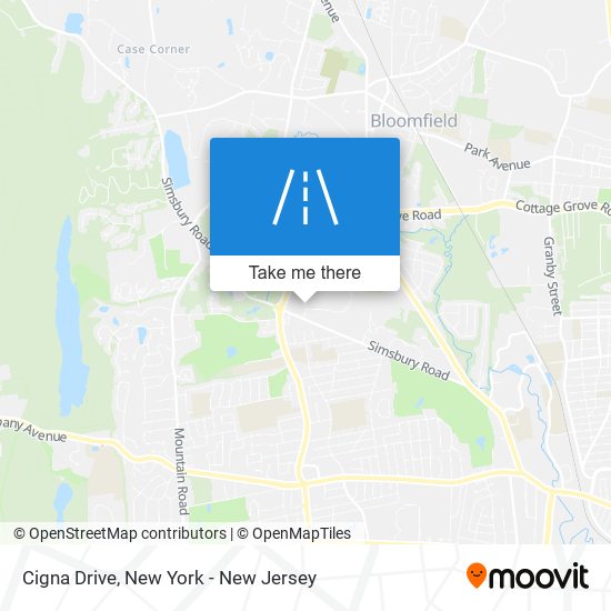 Cigna Drive map