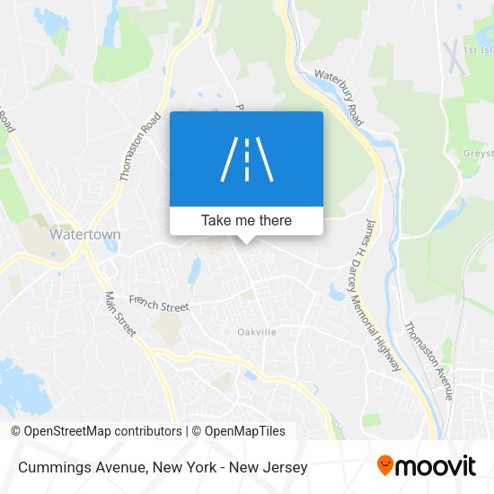 Mapa de Cummings Avenue