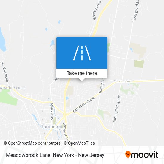Mapa de Meadowbrook Lane
