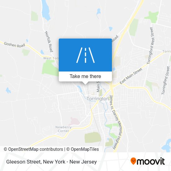 Mapa de Gleeson Street