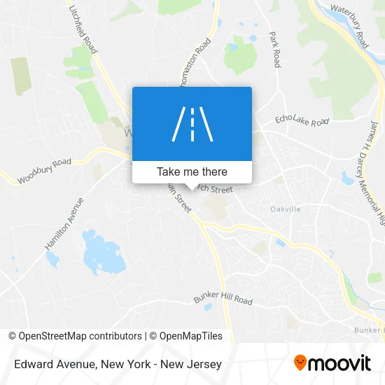 Edward Avenue map