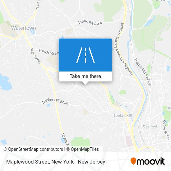 Mapa de Maplewood Street