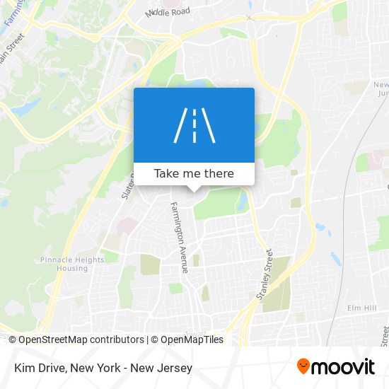 Kim Drive map