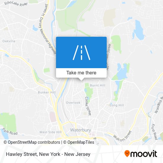 Mapa de Hawley Street