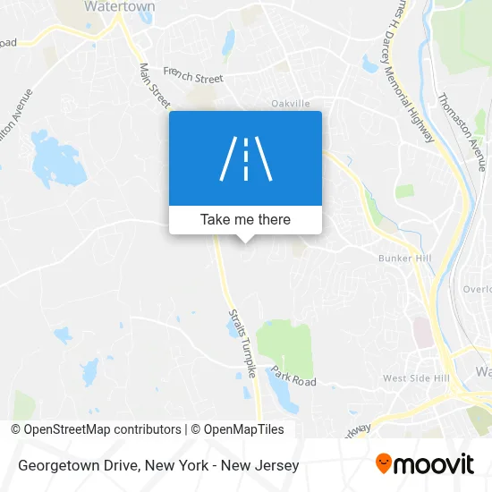 Georgetown Drive map