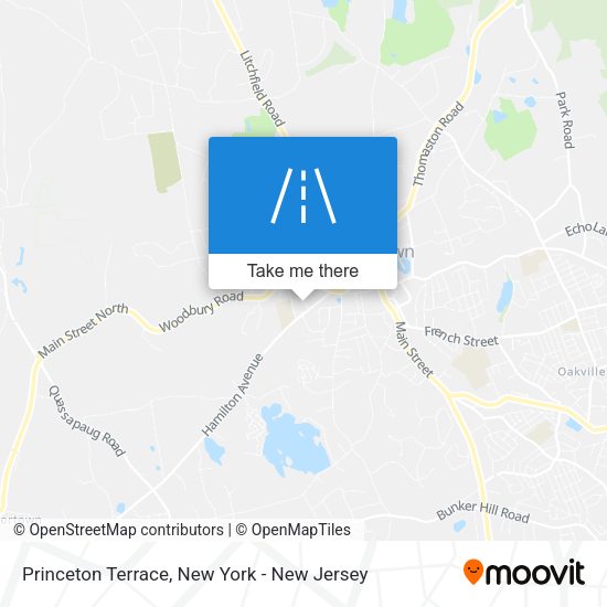 Mapa de Princeton Terrace