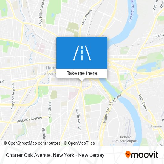 Mapa de Charter Oak Avenue