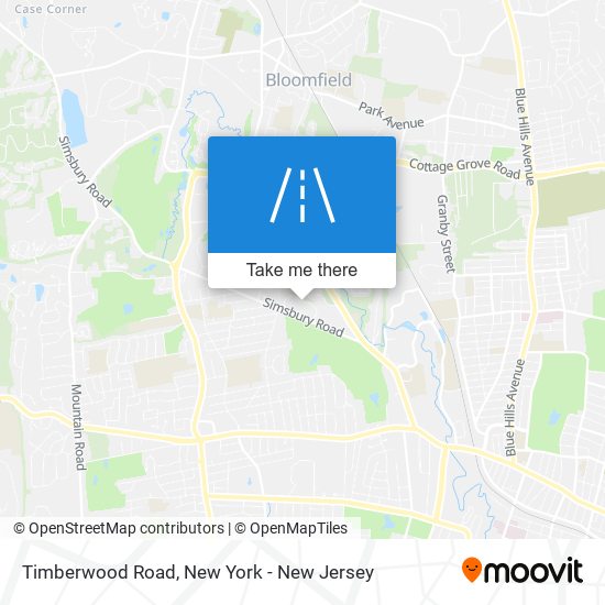 Timberwood Road map