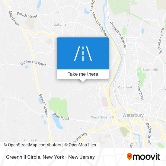 Mapa de Greenhill Circle