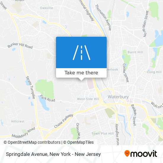 Mapa de Springdale Avenue