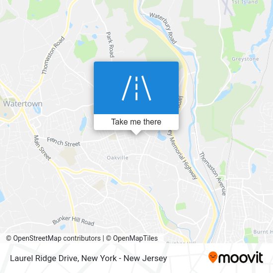 Mapa de Laurel Ridge Drive