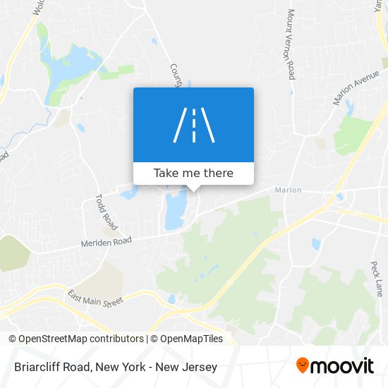 Mapa de Briarcliff Road