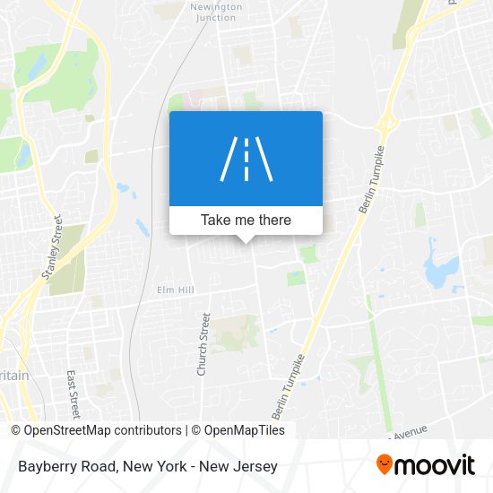 Mapa de Bayberry Road